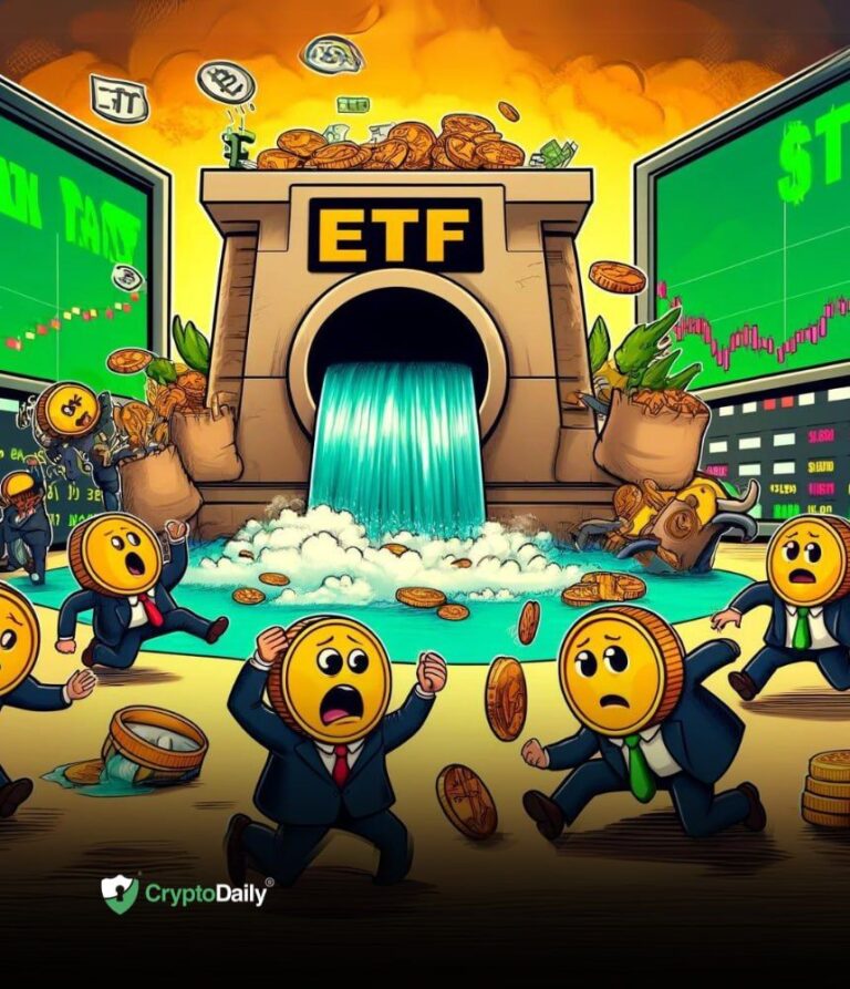 BTC ETF outflow day 1